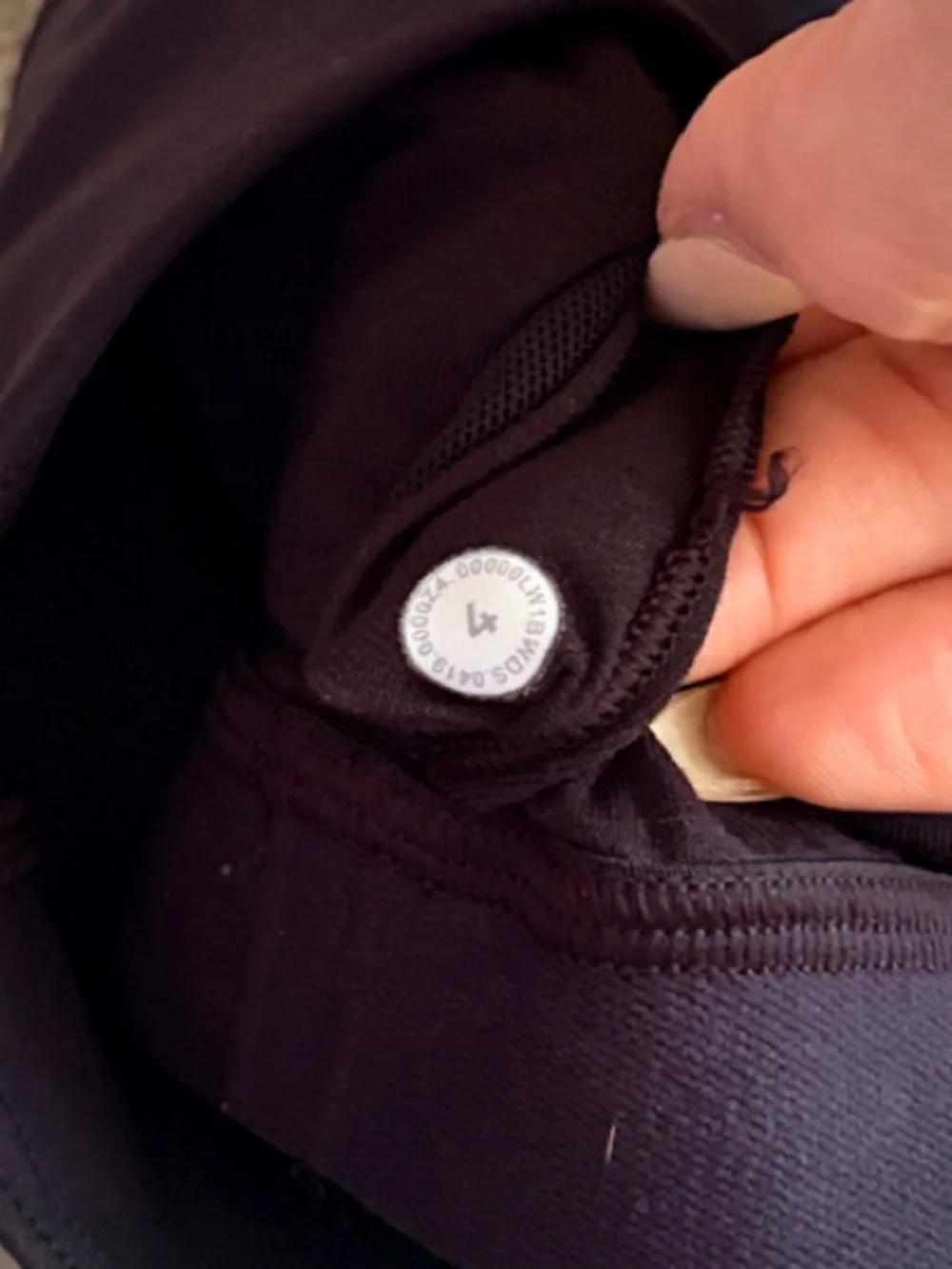 lululemon Black Nulu Asymmetrical Women's Athletic Tank Top